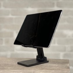 Sammenklaplig tablet bordstander large