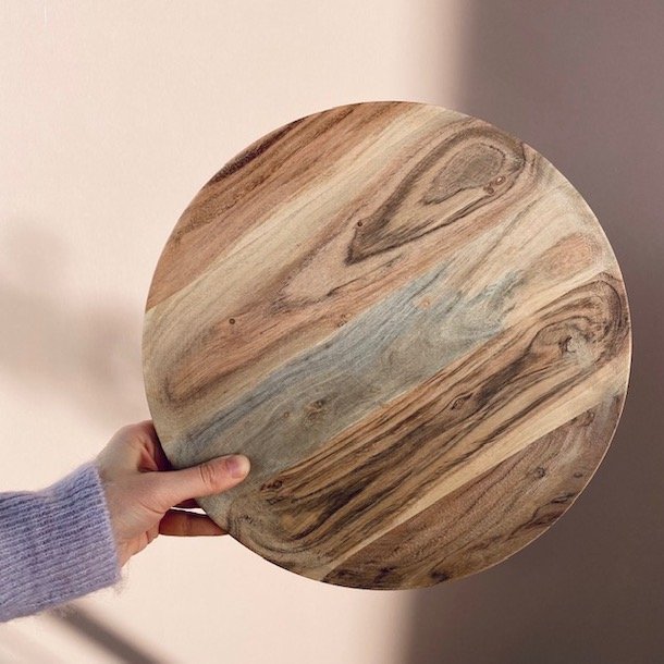Fad/tallerken akacietr  29 cm