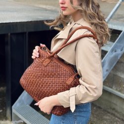 Carbella Urban skuldertaske Skind