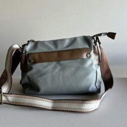 Crossbody coated nylon