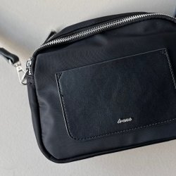 Nylon taske med 2 rum