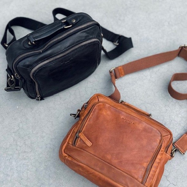 Emery Crossbody washed skind