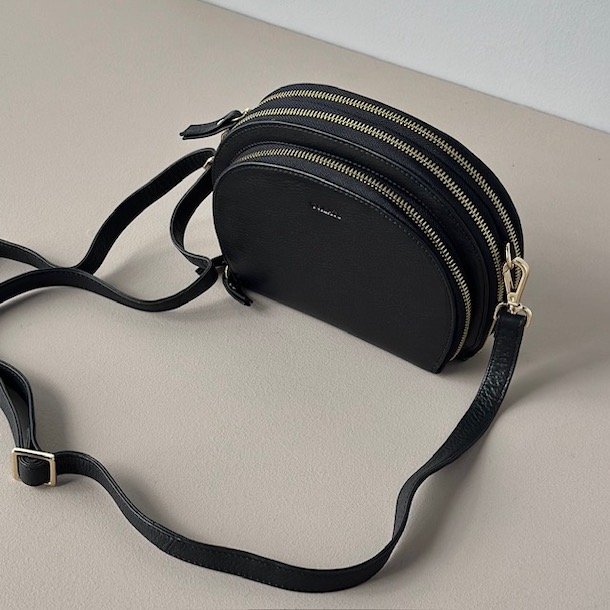 Albigale Ritzy crossbody - multibag sort Skind