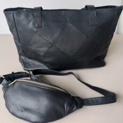 Sonja shopper + bltetaske sort