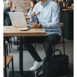 Titan Laptop taske Skind