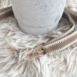 Taskeremme tangent smal Guld