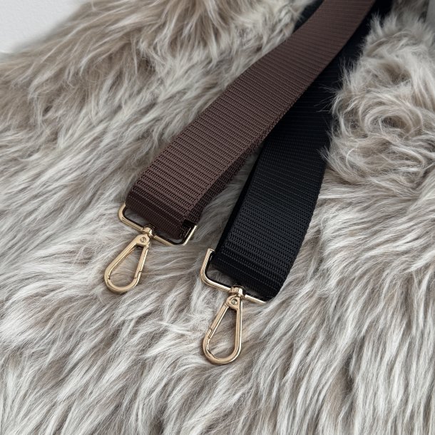 Taskeremme ruffel Guld