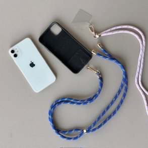 Telefon strop med guld