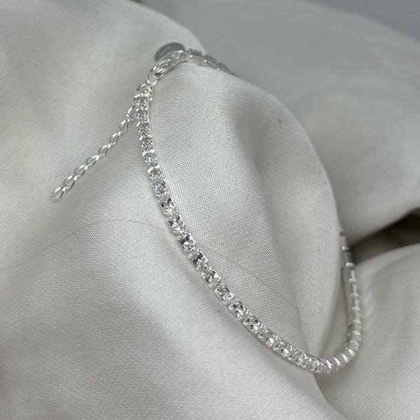 Armbnd Tennis Vintage Oval slv