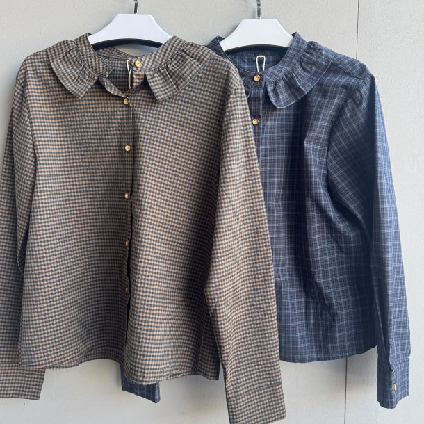 Skjorte Astrid - bomuld str. xs-xl