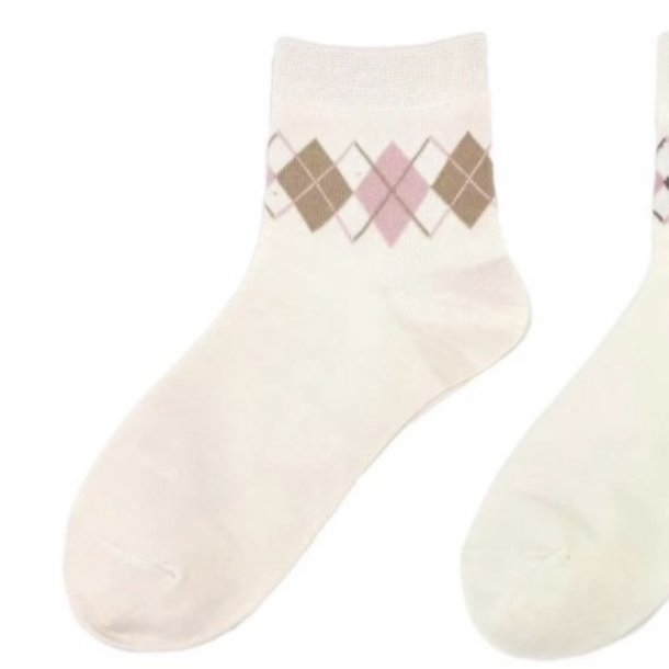 Str�mper med Argyle-m�nster 