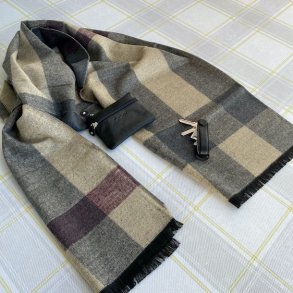 Herre Trklde Square 30 % Viskose - 70 % polyester