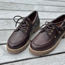 Sejler sko The Walk skind brun str 36-41