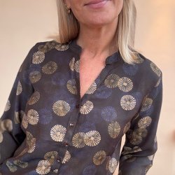 Skjorte Vivi - viskose miks str. XS-XXL