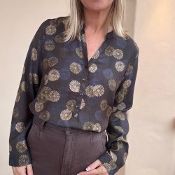 Skjorte Vivi - viskose miks str. XS-XXL