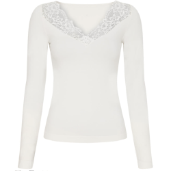 Belen bluse langrmet m. blonde ko-tex microfiber S-XXL