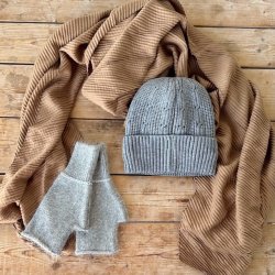 Trklde plisse - uld miks