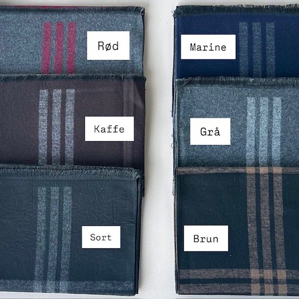 Herre halstrklde viskose miks