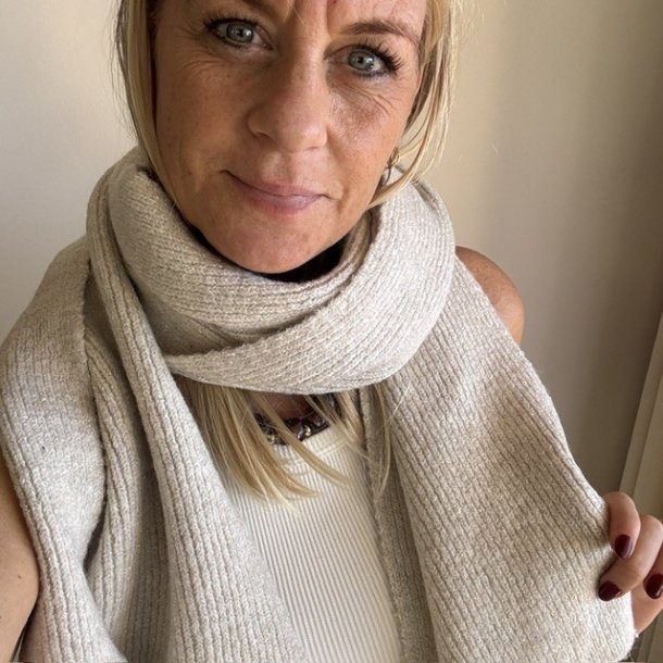 Halst�rkl�de glimmer Nina Viskose Mix