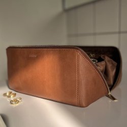 Esra Toilettaske skind