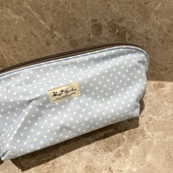 Stor toilettaske med rum dotti