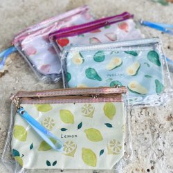 Toilettaske frugt st af 2