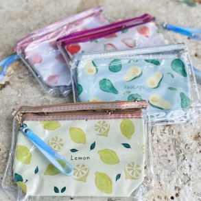 Toilettaske frugt st af 2