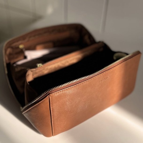 Esra Toilettaske skind