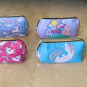 Toilettaske Unicorn mellem