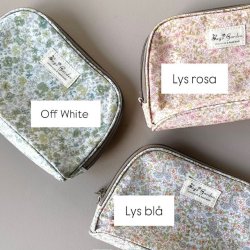 Toilettaske flora mellem blomst