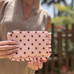 Prikket Clutch med fl�sekant 