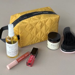 Toilettaske quiltet
