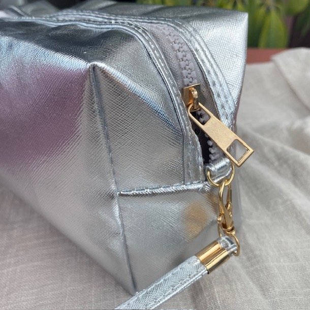 Kosmetiktaske metallic