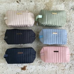 Kosmetiktaske quiltede nylon