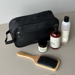 Toilettaske sort