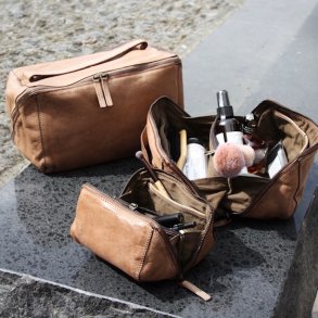 Willow kosmetik taske skind