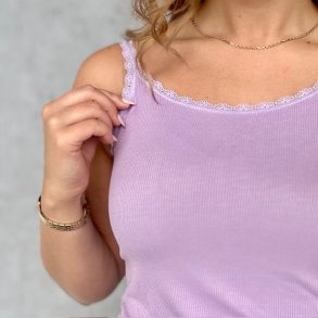 Strop top med blonde