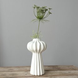 Skrmblomst hvid H 45 cm