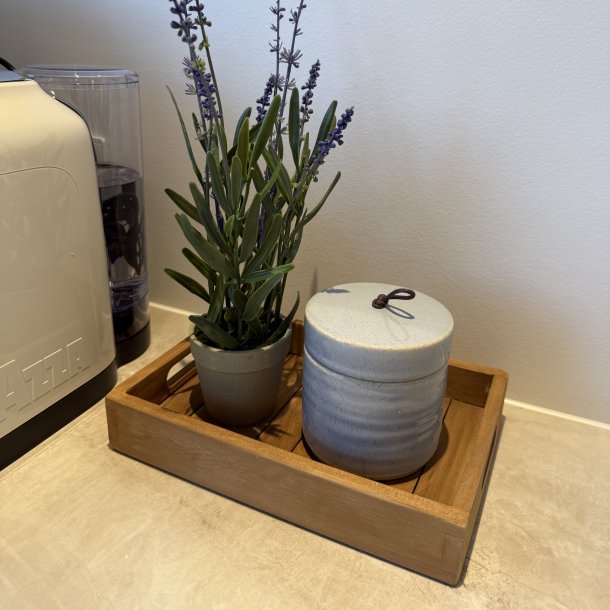 Bakke s�t teak tr� - s�t med 3