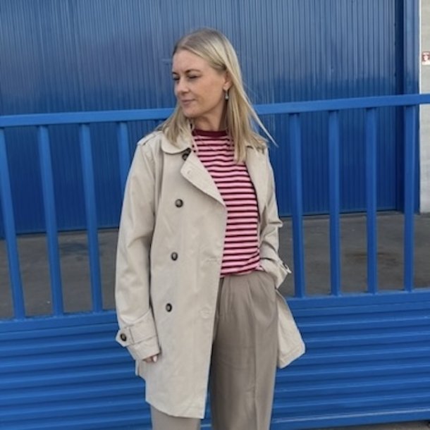Trenchcoat Aya Beige Str S-XL