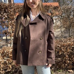 Trenchcoat vandafvisende str. S-L 