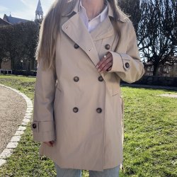 Trenchcoat Aya Beige Str S-XL