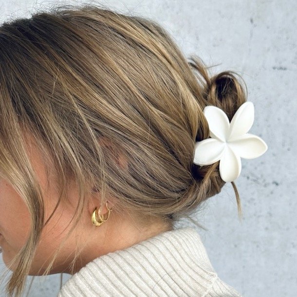 Hrklemme med blomster color