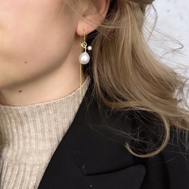 retrde curly forgyldt slv