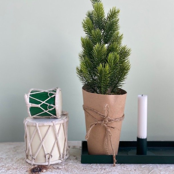 Tromme lux skind mellem