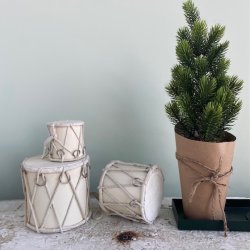 Tromme lux skind mellem