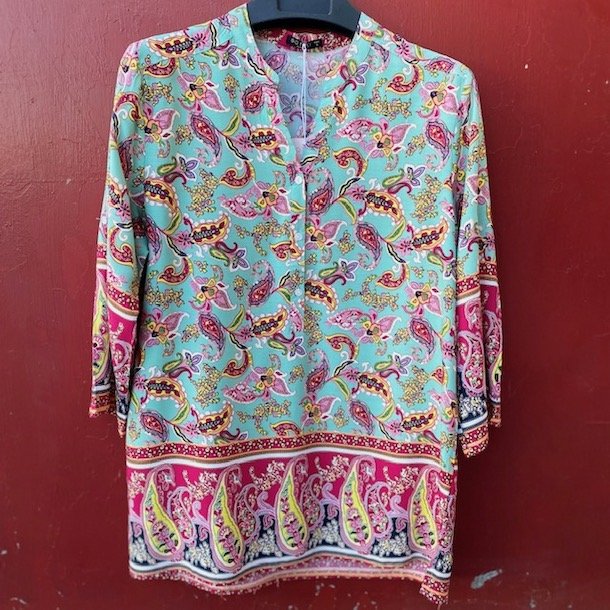 Tunika paisley 100% viskose str. L-XXL
