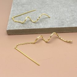 retrd twirl diamond cut forgyldt slv