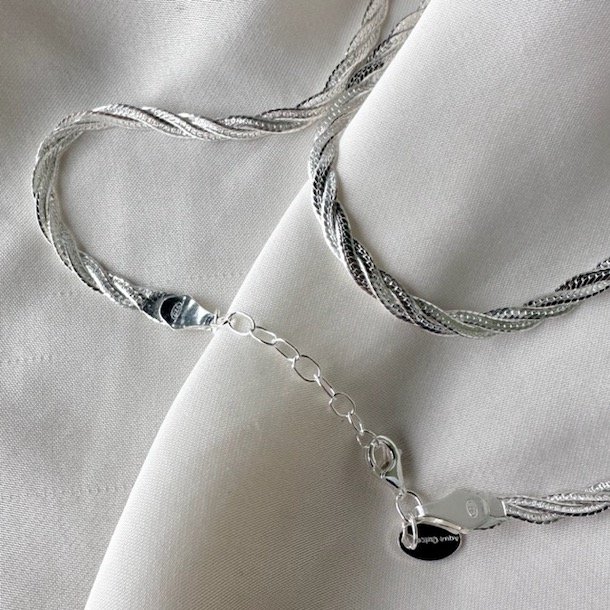 Halskde TERESA Sterling Slv