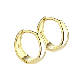 Hoops EMMA 12 mm forgyldt Slv